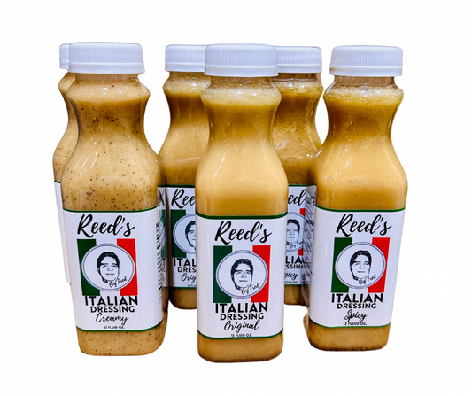 The 6 Bottle Variety Pack includes the Original, Creamy, and Spicy Recipes