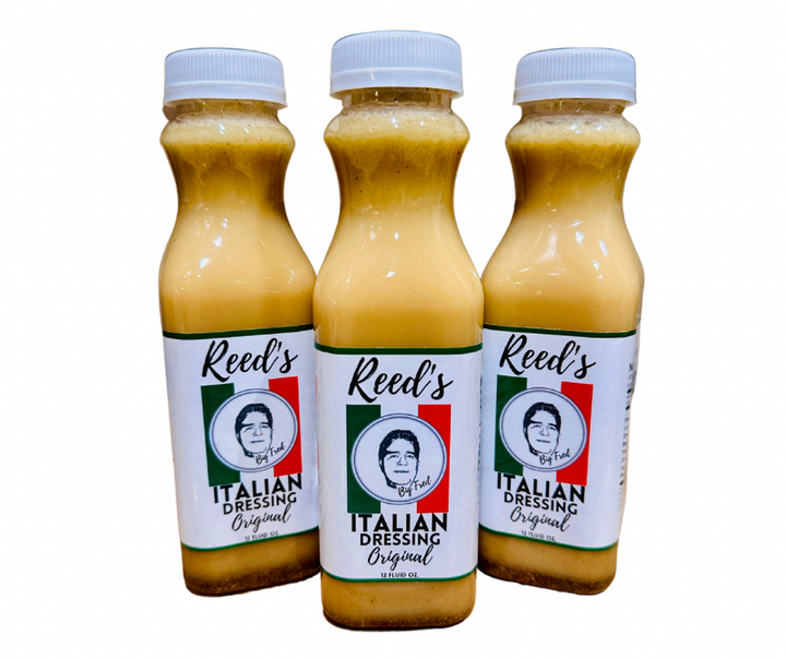 Reed’s Italian Dressing Original, Creamy, & Spicy